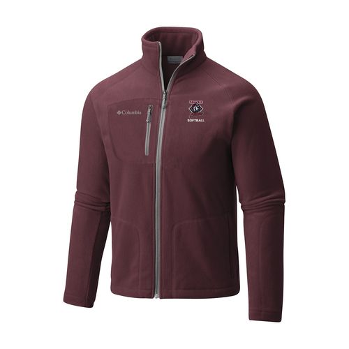 Picture of Men's Fast Trek II Full Zip Fleece - deep maroon