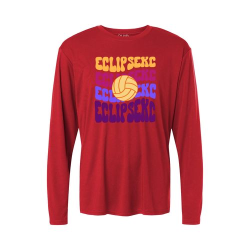 Picture of Performance Long Sleeve T-Shirt - Red