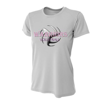 Picture of Women's Slim Fitting Performance T-shirt - Silver