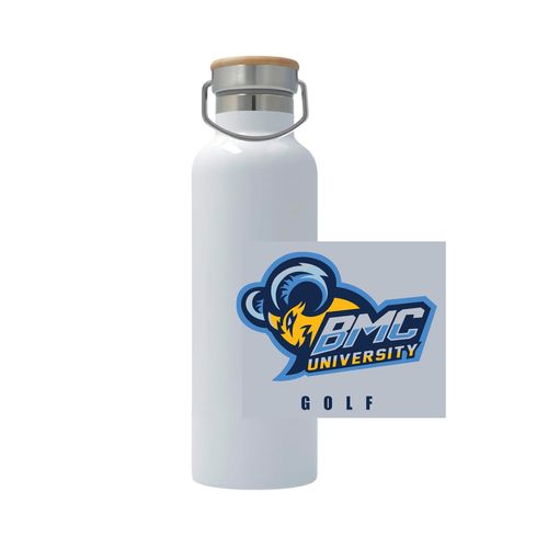 Picture of 25oz Stainless Steel Thermos - white