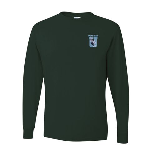 Picture of Dri-Power Long Sleeve T-Shirt - Forest Green