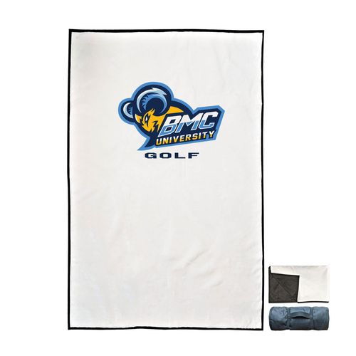 Picture of 50x60 Stadium Blanket with Carry Strap - White