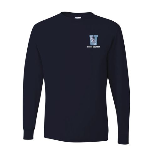 Picture of Dri-Power Long Sleeve T-Shirt - Navy