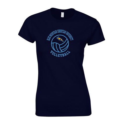 Picture of Women's Semi-Fitted Classic T-Shirt  - navy