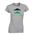 Picture of Women's Semi-Fitted Classic T-Shirt  - White - Logo Text Drop
