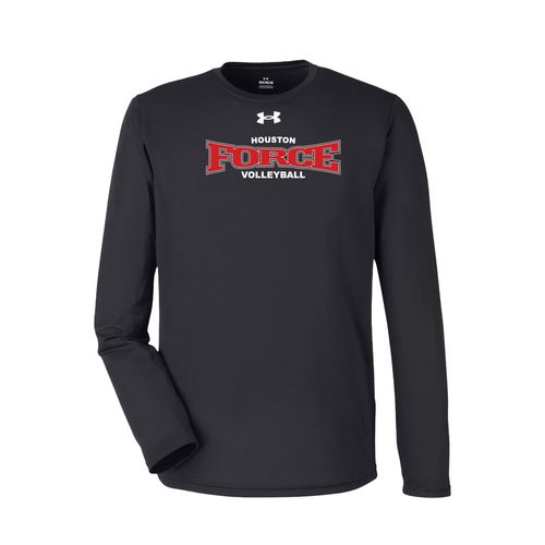 Picture of UA Youth Tech Long Sleeve T-Shirt - Black