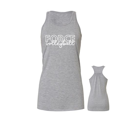 Picture of Women's Flowy Racerback Tank - athletic heather