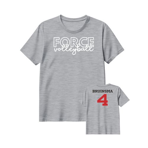 Picture of Womens Semi-Fitted Classic Tee - Light Grey