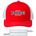 Picture of The Game Everyday Trucker Cap - red/ white