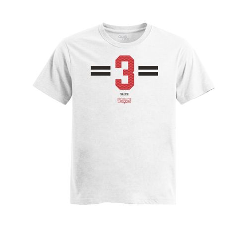 Picture of Womens Fitted Triblend Tee - Heather White