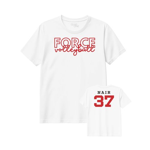 Picture of Womens Semi-Fitted Classic Tee - White