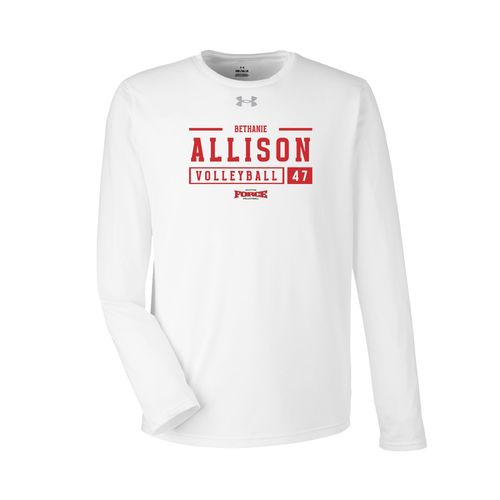 Picture of UA Youth Tech Long Sleeve T-Shirt - White