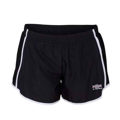 Picture of Augusta Ladies Pulse Shorts - black white
