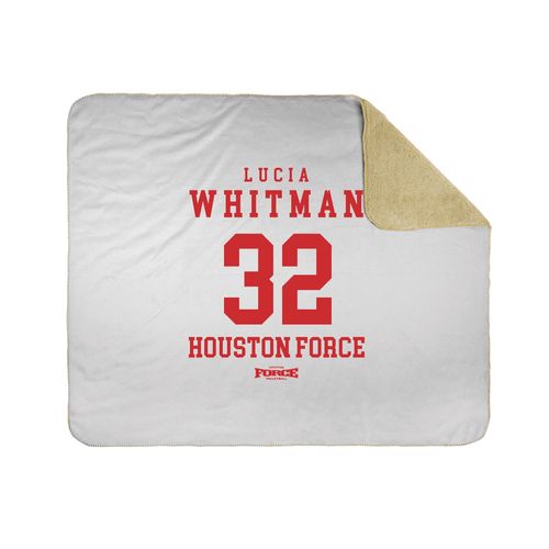 Picture of 50x60 Sherpa Lined Throw Blanket - white