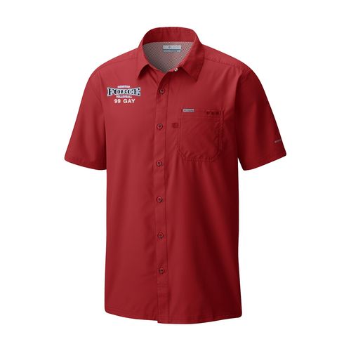 Picture of Men's Slack Tide Camp Shirt - intense red