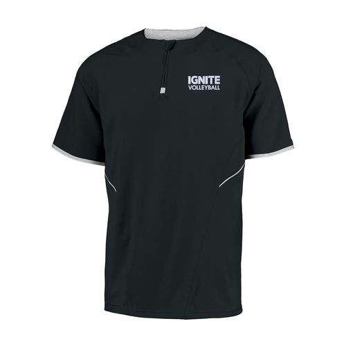 Picture of Russell Short Sleeve Pullover - Black