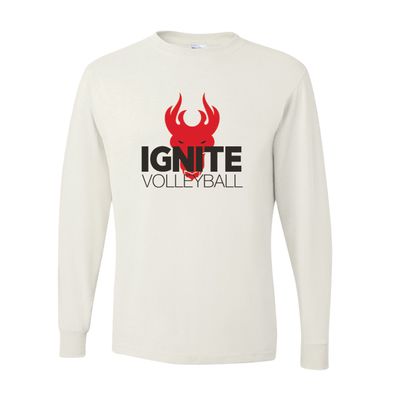 Picture of Youth Long Sleeve Performance Shirt - White
