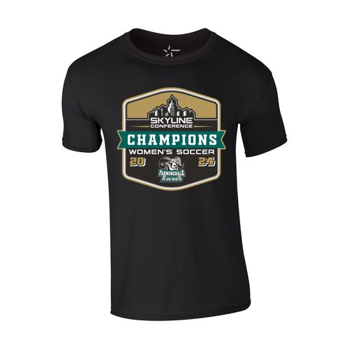 Picture of Farmingdale W Soccer 2024 CHAMPIONS - Classic T-Shirt - black
