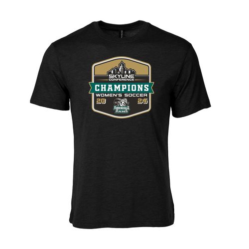 Picture of Farmingdale W Soccer 2024 CHAMPIONS - Triblend T-Shirt - black