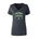 Picture of Farmingdale W Soccer 2024 CHAMPIONS - Women's Semi- Fitted Premium V- Neck T-Shirt  - black