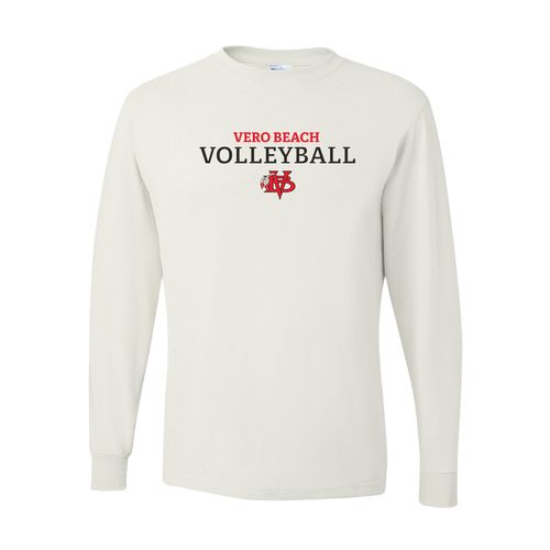 Picture of Youth Dri-Power Long Sleeve T-Shirt - White