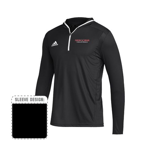 Picture of Men's Team Issue Hooded Long Sleeve Tee - black