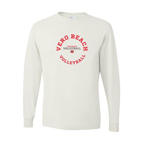 Picture of Youth Dri-Power Long Sleeve T-Shirt - White
