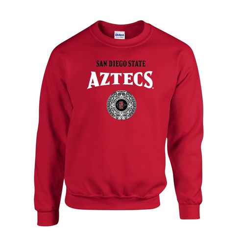 Picture of Fleece Crewneck - red