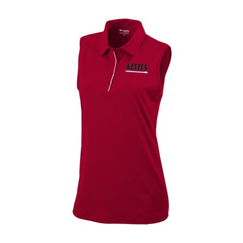 Picture of Women's Omni-Wick Tend the Ball Tank - Intense Red-White