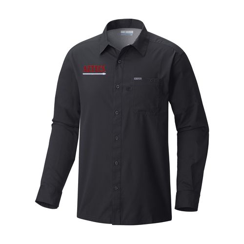 Picture of Men's Slack Tide Long Sleeve Shirt - black