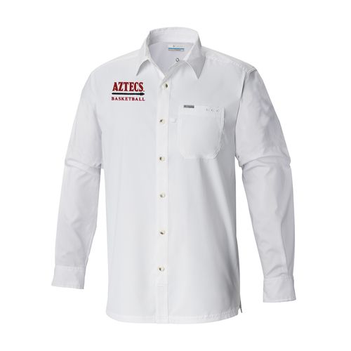 Picture of Men's Slack Tide Long Sleeve Shirt - white