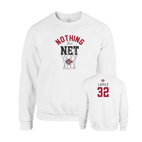 Picture of Fleece Crewneck - White