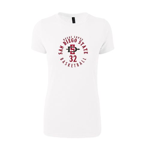 Picture of Women's Fitted Triblend T-Shirt - White