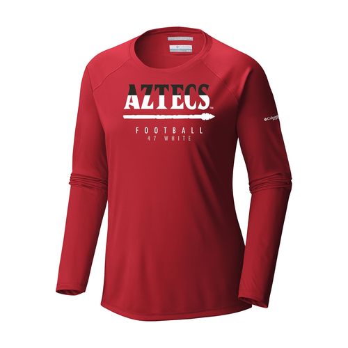 Picture of Women's Tidal Tee Long Sleeve Shirt - intense red
