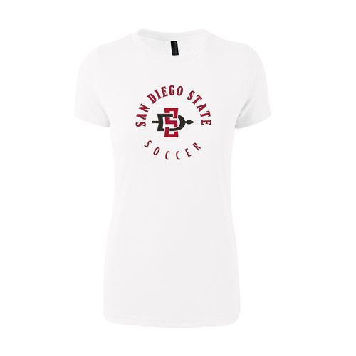 Picture of Women's Fitted Triblend T-Shirt - white