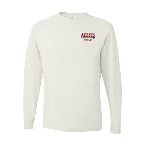 Picture of Dri-Power Long Sleeve T-Shirt - White
