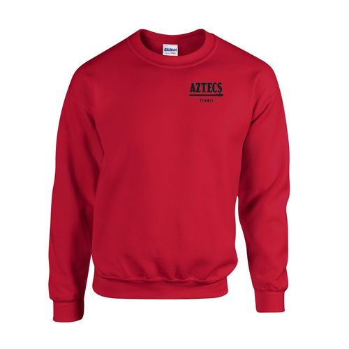 Picture of Fleece Crewneck - red