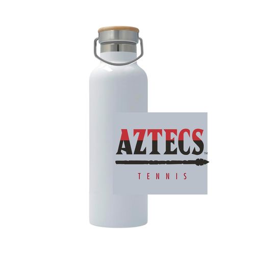 Picture of 25oz Stainless Steel Thermos - white