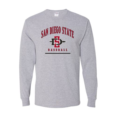 Picture of Dri-Power Long Sleeve T-Shirt - Athletic Heather