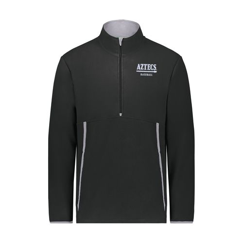 Picture of Augusta Chill Fleece 2.0 1/2 Zip Pullover - black