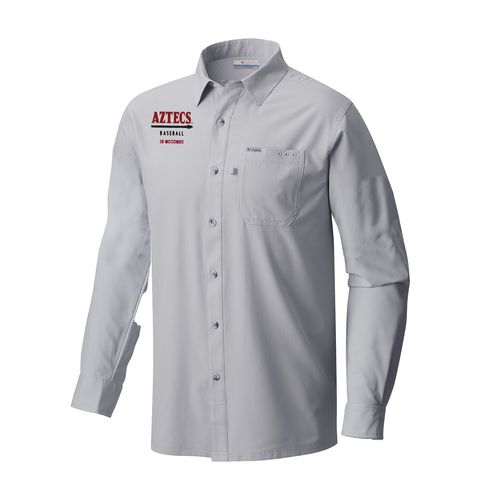 Picture of Men's Slack Tide Long Sleeve Shirt - cool grey