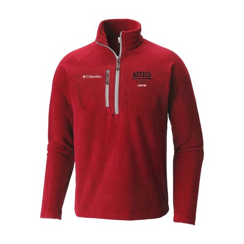 Picture of Men's Fast Trek III Half Zip Fleece - intense red