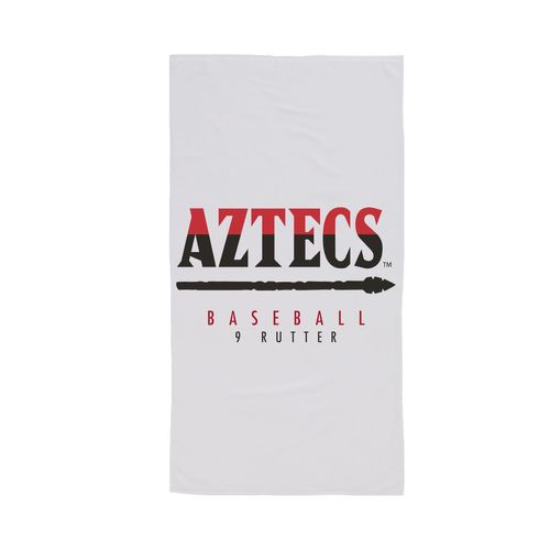 Picture of 30x60 Velour Beach Towel - white