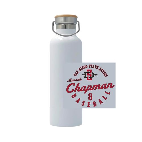 Picture of 25oz Stainless Steel Thermos - white
