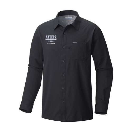 Picture of Men's Slack Tide Long Sleeve Shirt - black