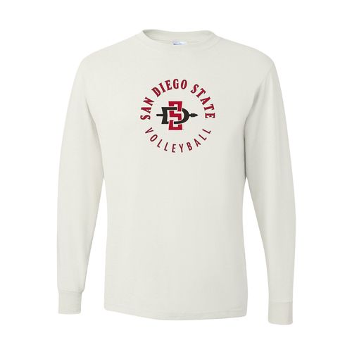 Picture of Dri-Power Long Sleeve T-Shirt - White