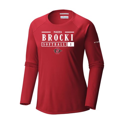 Picture of Women's Tidal Tee Long Sleeve Shirt - intense red