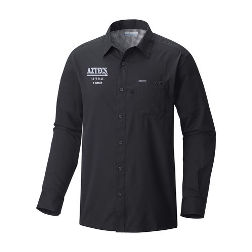 Picture of Men's Slack Tide Long Sleeve Shirt - black