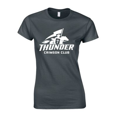 Picture of Women's Semi-Fitted Classic T-Shirt  - Charcoal