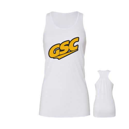 Picture of Women's Flowy Racerback Tank - white